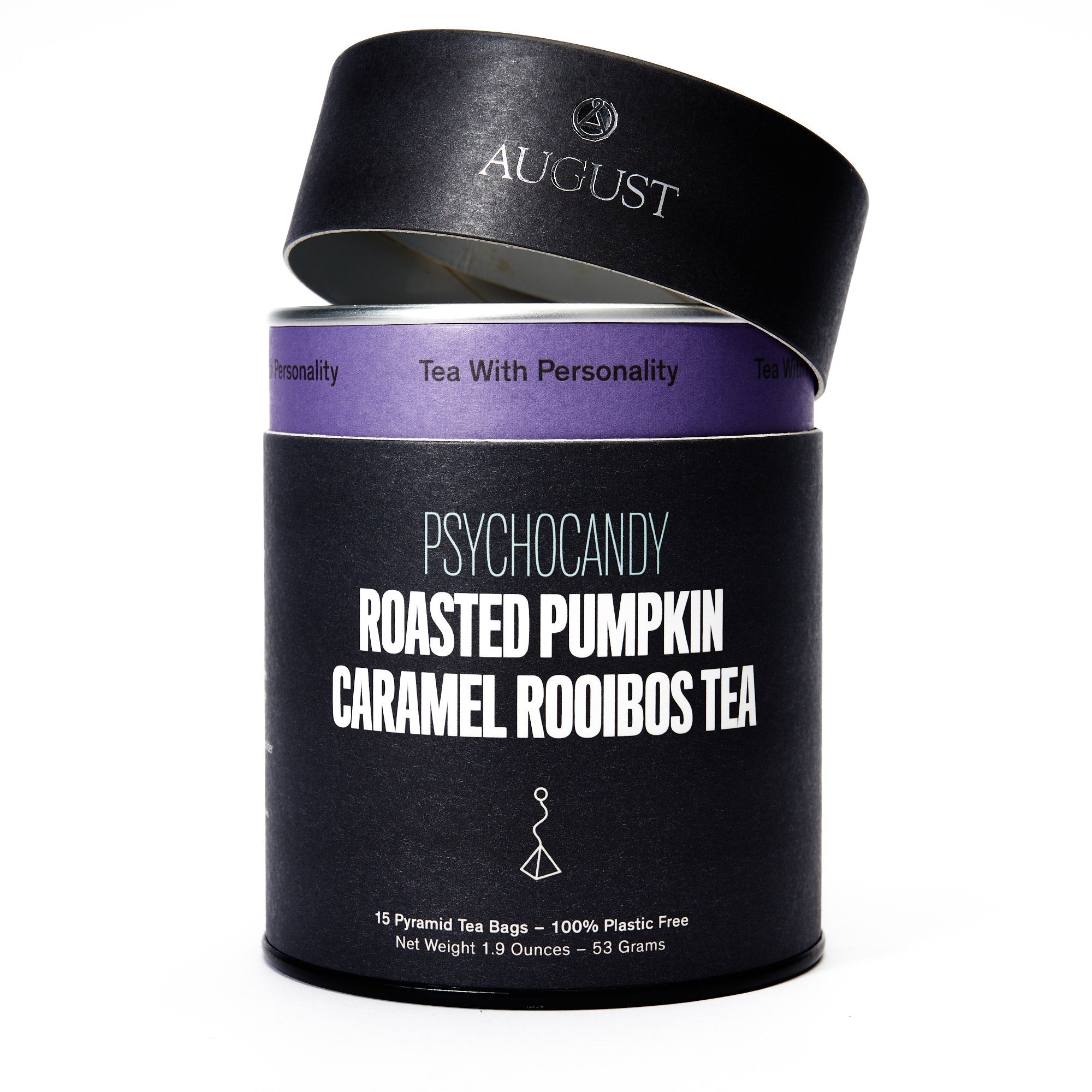 Psychocandy - Roasted Pumpkin Caramel Rooibos Tea (Caffeine Free) (15 Tea Bags)
