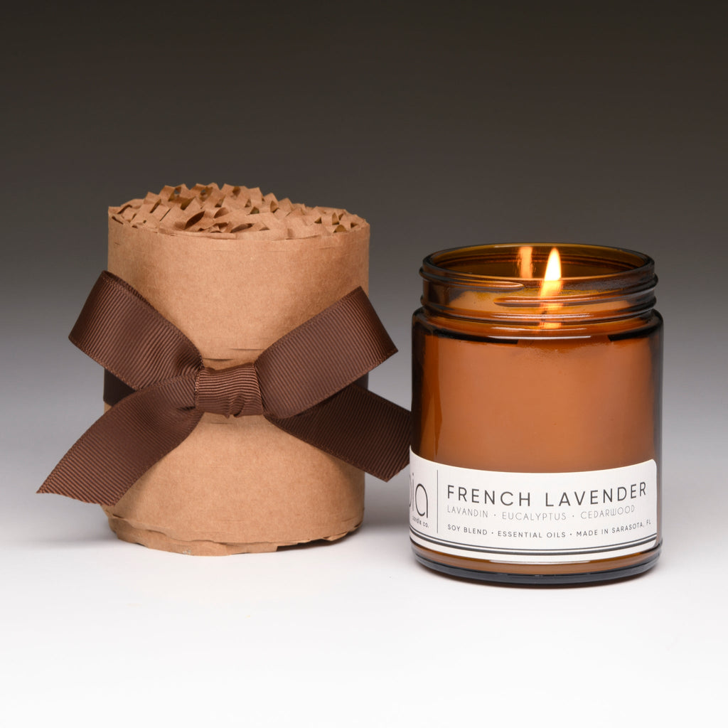 French Lavender Soy Blend Candle — Lavender, Eucalyptus & Cedarwood