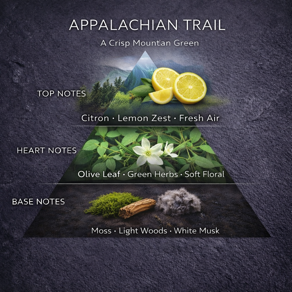 Appalachian Trail- 8oz Wood Wick Candle