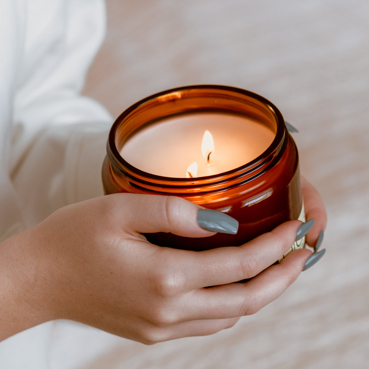 Fall Vibe Functional Mood Boosting Candle - Calming & Grounding
