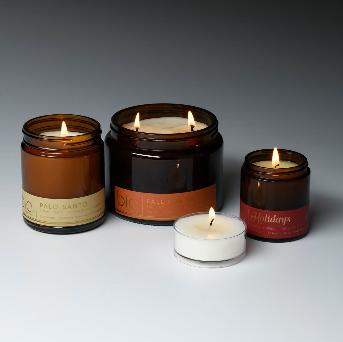 Palo Santo Soy Blend Candle — Cedarwood, Incense & Sandalwood