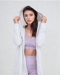 Gray Zip Up Hoodie Jacket