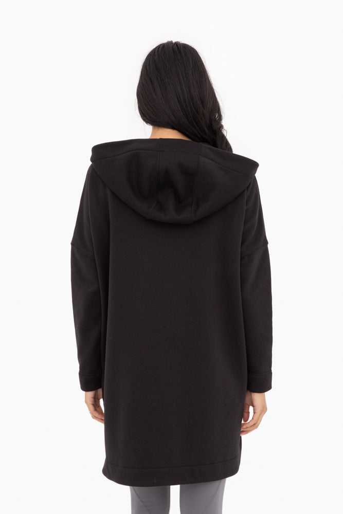 Black Zip Up Hoodie Jacket