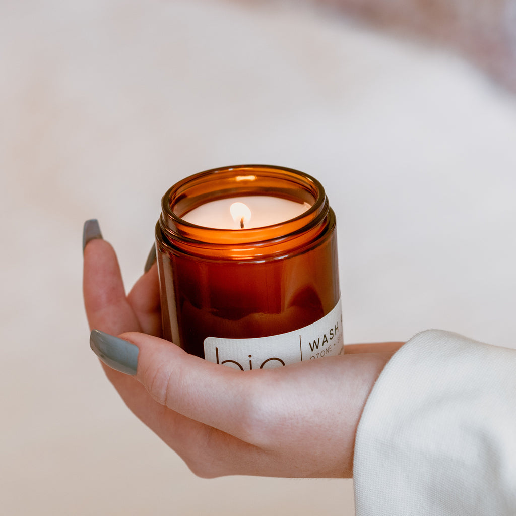 Fall Vibe Functional Mood Boosting Candle - Calming & Grounding